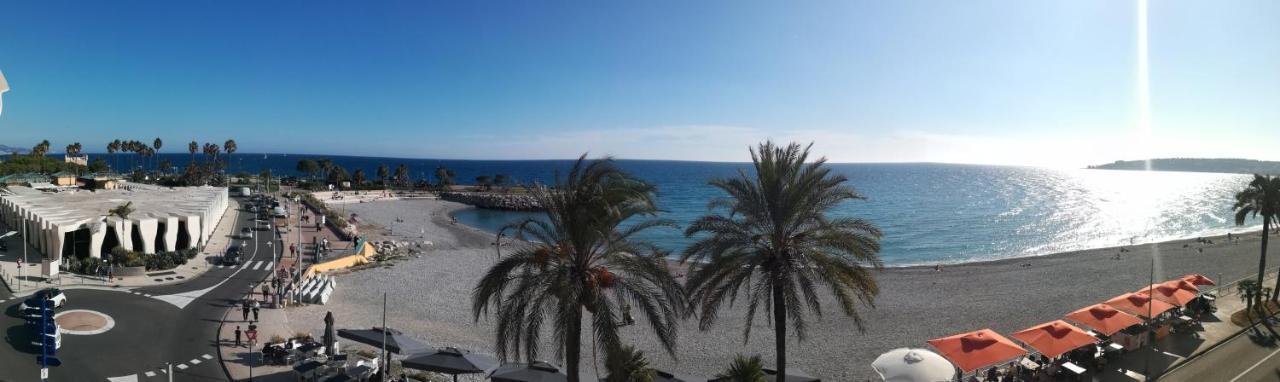 Villa Azzurra Menton Apt Luxe, Front Mer, 4Th Floor Of 5, Wifi, Tvsat, Climate Экстерьер фото