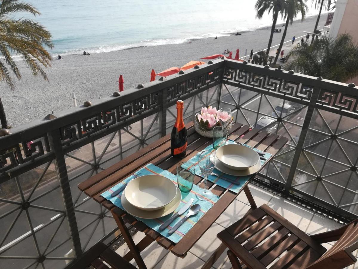 Villa Azzurra Menton Apt Luxe, Front Mer, 4Th Floor Of 5, Wifi, Tvsat, Climate Экстерьер фото